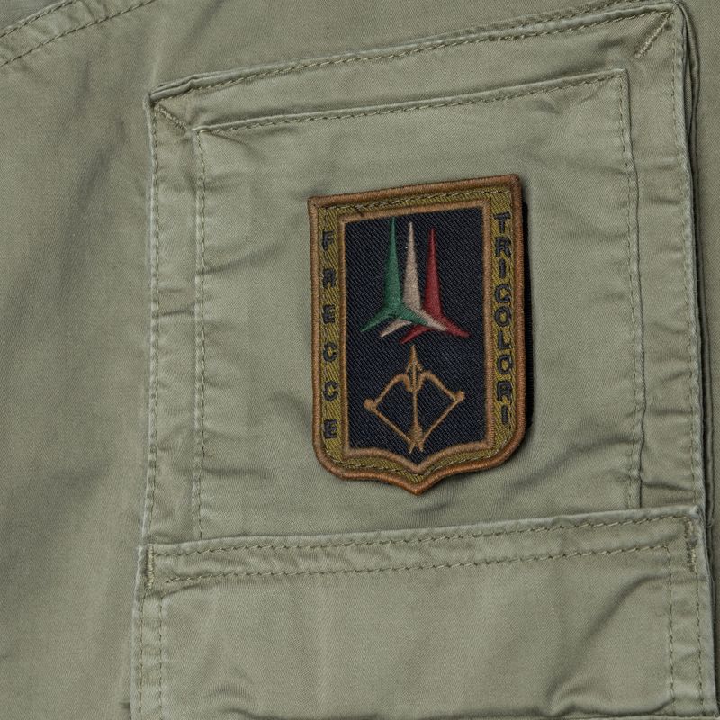 Pantaloni pentru bărbați Aeronautica Militare Heritage green 4