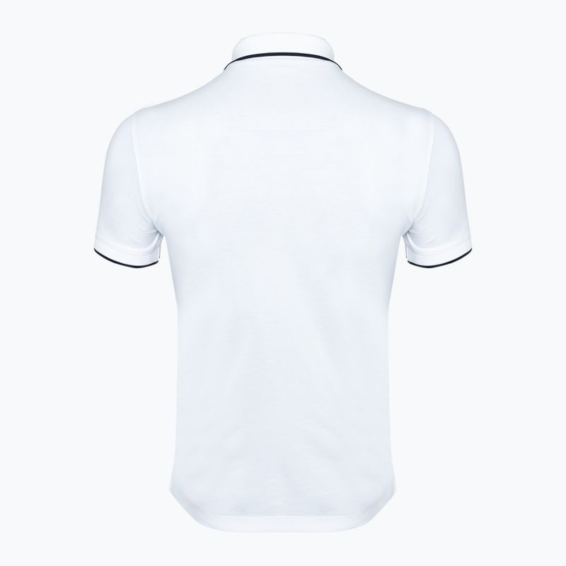 Tricou polo pentru bărbați Aeronautica Militare Essential off white 2