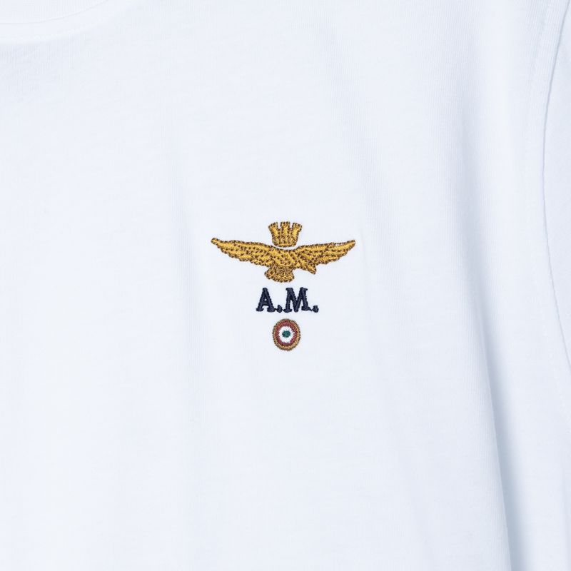 Tricou pentru bărbați Aeronautica Militare Essential off white 3