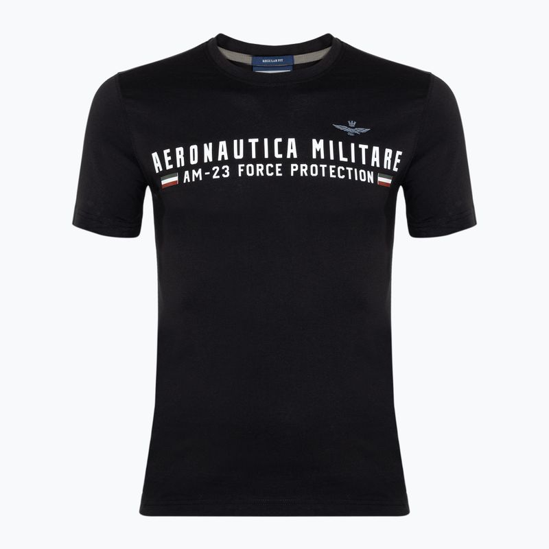 Tricou pentru bărbați Aeronautica Militare Heritage jet black