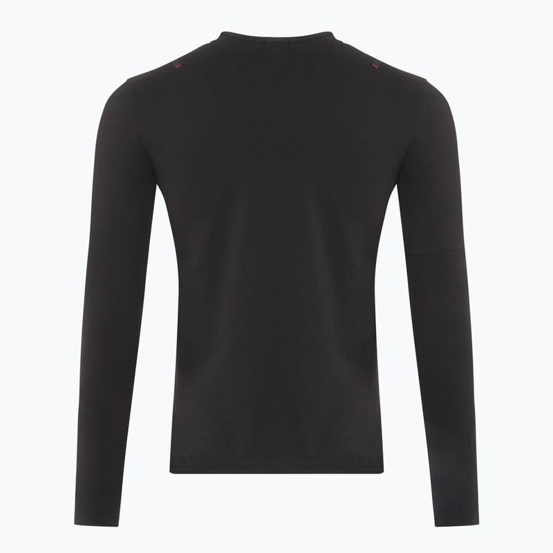 Longsleeve pentru bărbați Aeronautica Militare Flying Team jet black 2