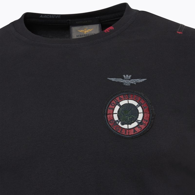Longsleeve pentru bărbați Aeronautica Militare Flying Team jet black 3