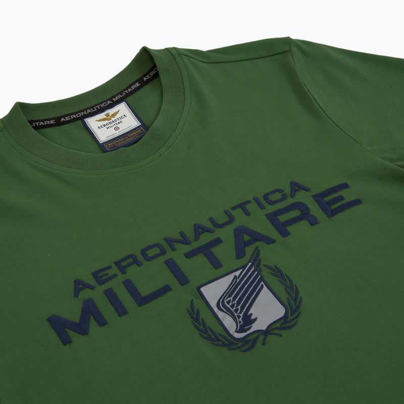 Tricou pentru bărbați Aeronautica Militare 251TS2379J674 forest green 5