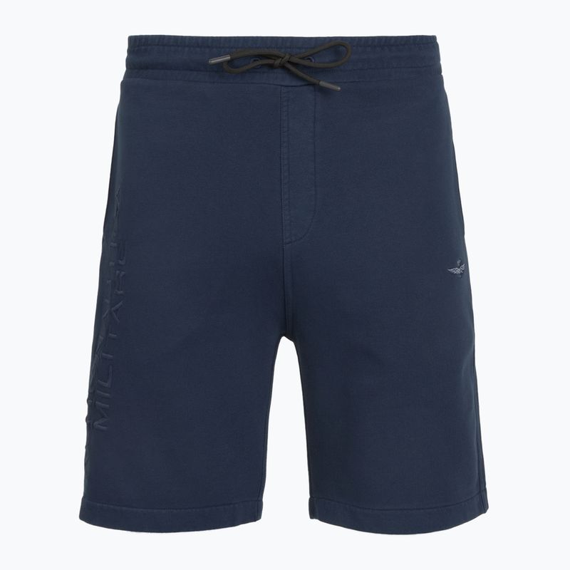 Pantaloni scurți pentru bărbați Aeronautica Militare 251BF013F539 blu navy washed