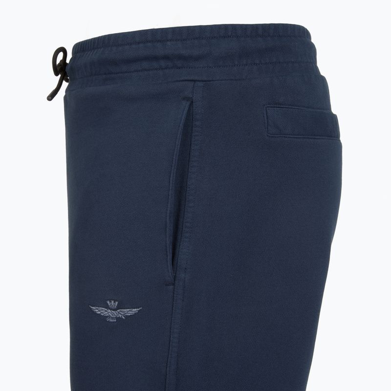 Pantaloni scurți pentru bărbați Aeronautica Militare 251BF013F539 blu navy washed 4