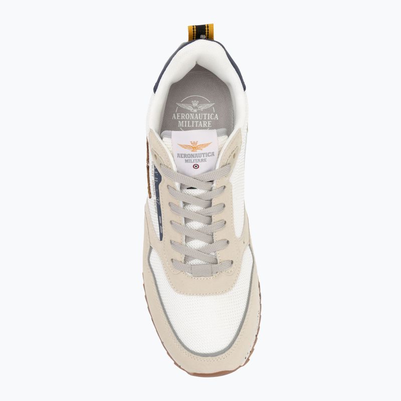Încălțăminte pentru bărbați Aeronautica Militare 251SC288CT3545 off white/frost 5