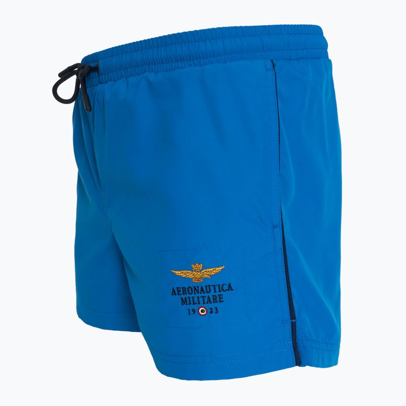 Pantaloni scurți de baie pentru bărbați Aeronautica Militare 251BW223CT2967 medium blue 3