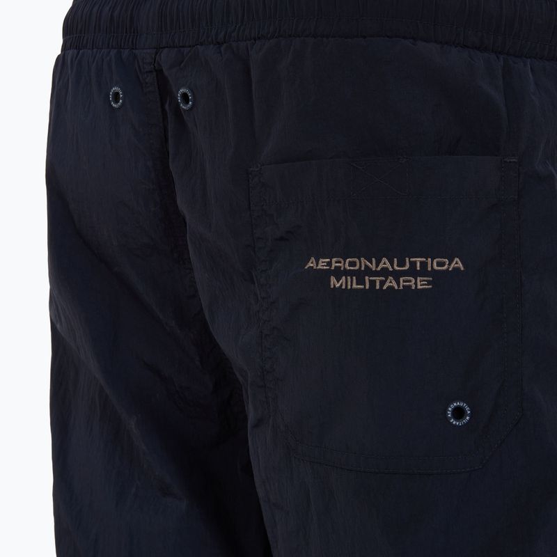 Pantaloni scurți de baie bărbați Aeronautica Militare 251BW224CT3538 blu navy 5