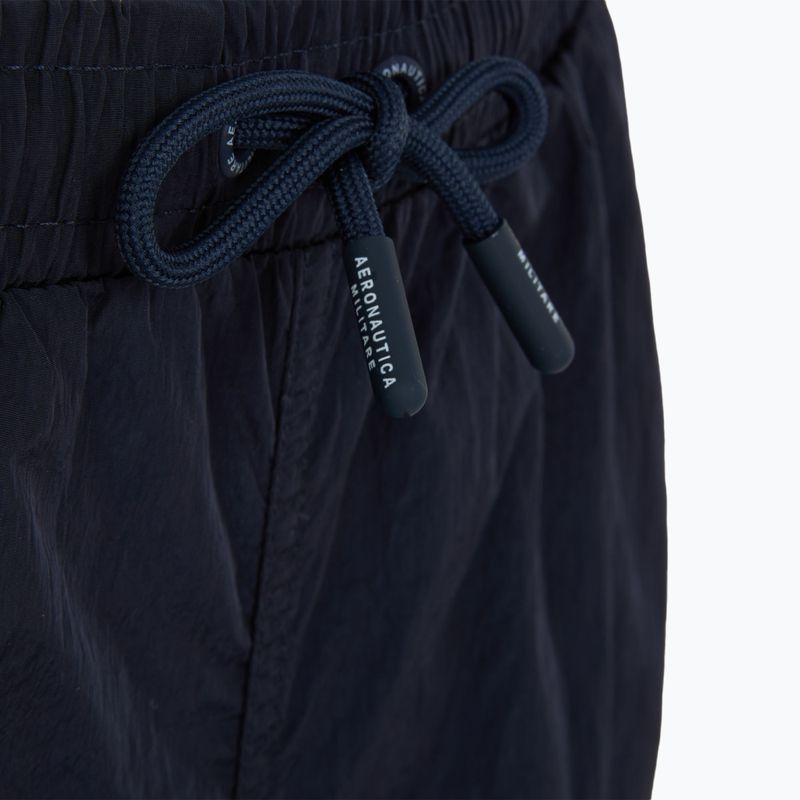 Pantaloni scurți de baie bărbați Aeronautica Militare 251BW224CT3538 blu navy 6