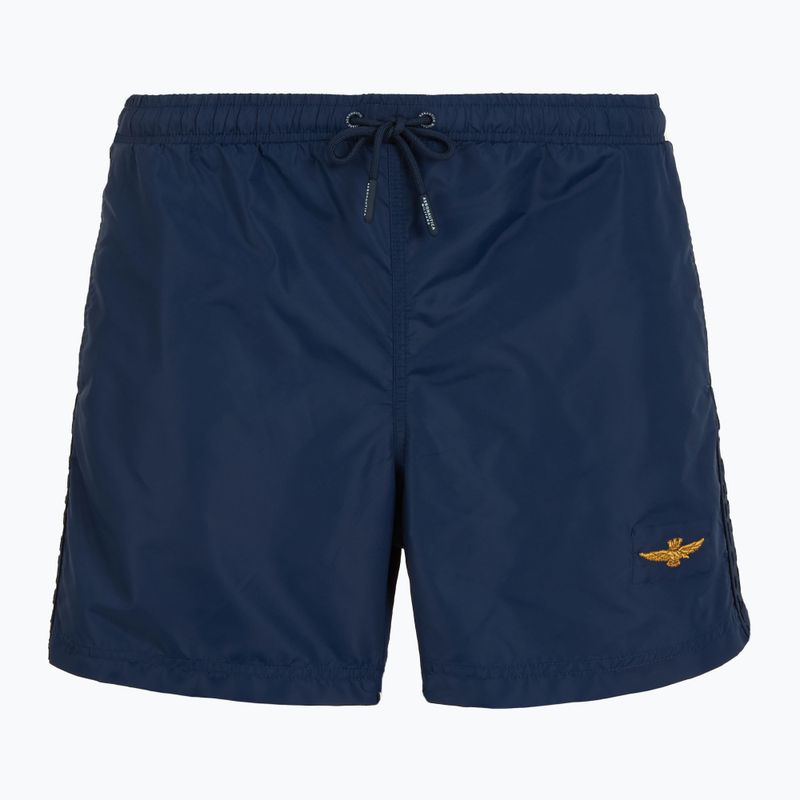 Pantaloni scurți de baie pentru bărbați Aeronautica Militare 251BW225CT3539 blu navy