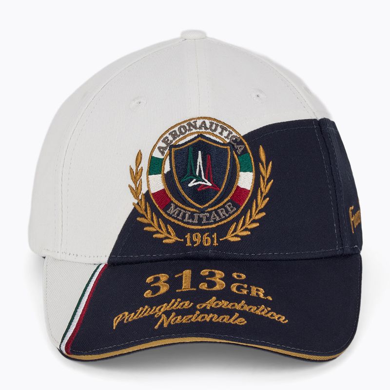 Șapcă de baseball pentru bărbați Aeronautica Militare 251HA1210CT3299 blu navy/off white 2