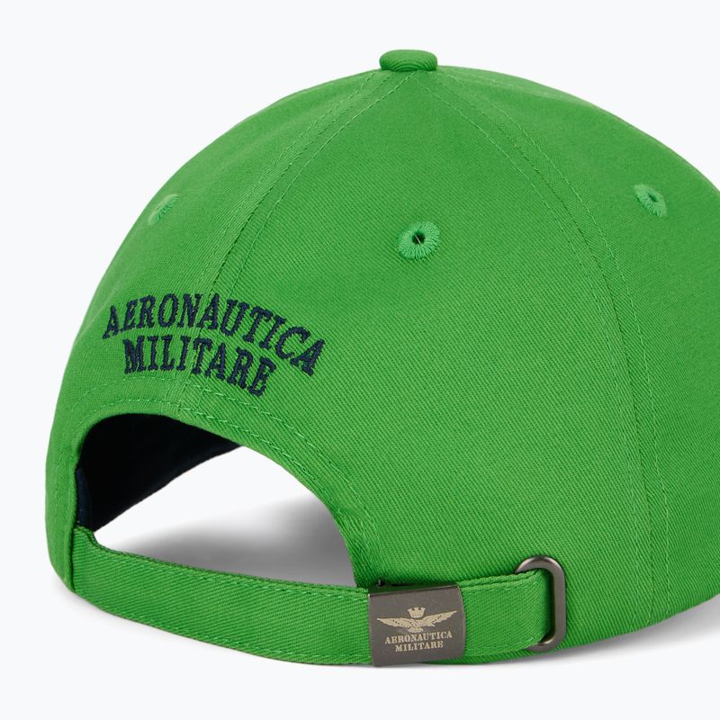 Bărbați Aeronautica Militare șapcă de baseball 251HA1212CT3299 verde pară 4