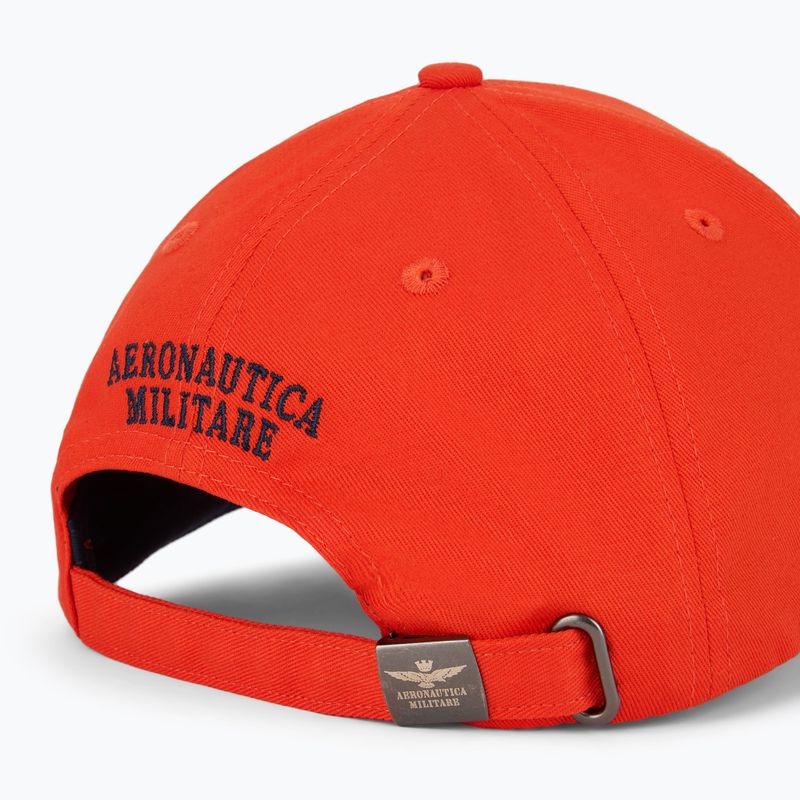 Bărbați Aeronautica Militare baseball cap 251HA1212CT3299 papaya portocaliu 4
