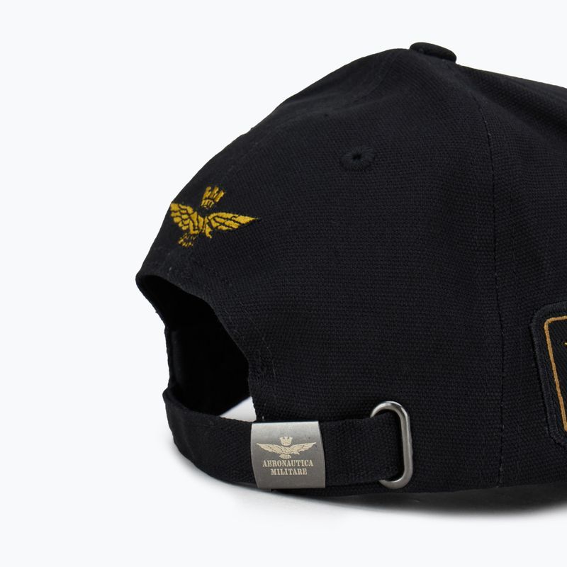 Aeronautica Militare șapcă de baseball pentru bărbați 251HA1150CT3043 negru jet 4
