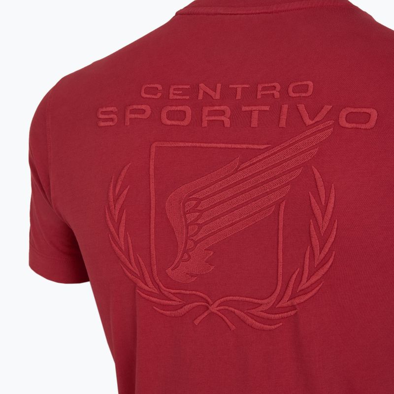 Tricou pentru bărbați Aeronautica Militare 251TS2377J633 tango red washed 4