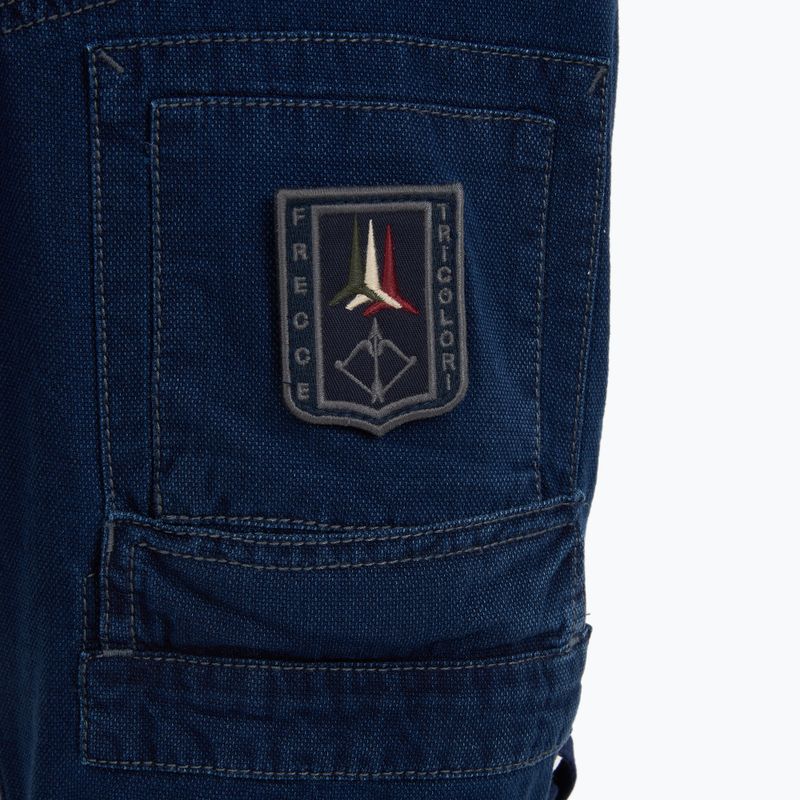 Pantaloni scurți pentru bărbați Aeronautica Militare 251BE252CT3507 indigo 3