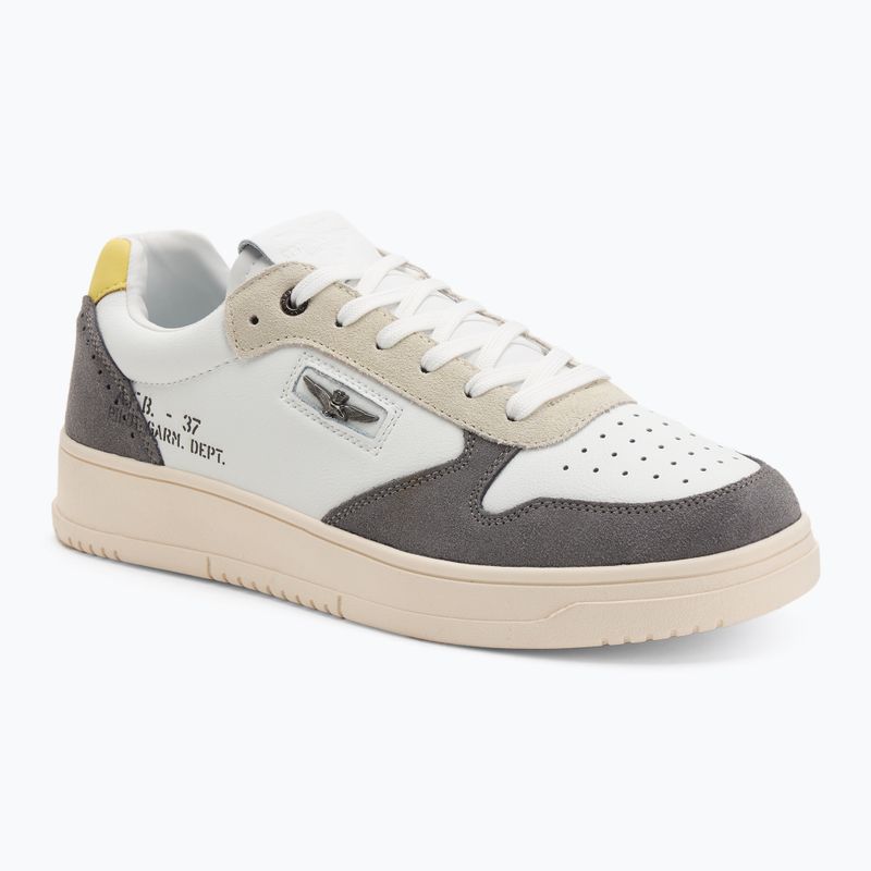 Pantofi bărbați Aeronautica Militare 251SC235PL244 off white/gri