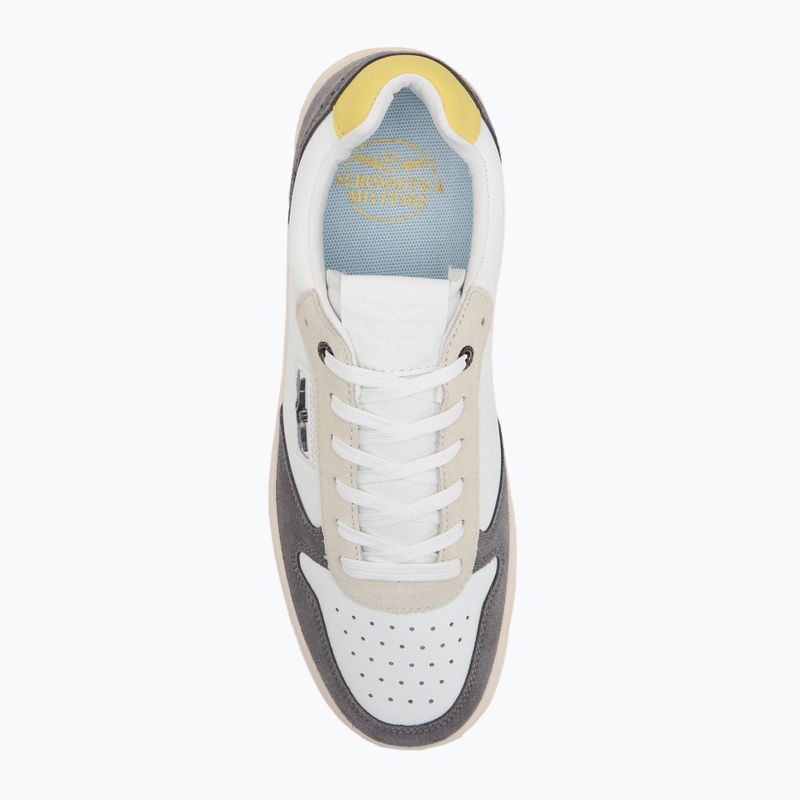 Pantofi bărbați Aeronautica Militare 251SC235PL244 off white/gri 5