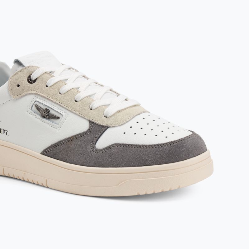 Pantofi bărbați Aeronautica Militare 251SC235PL244 off white/gri 7
