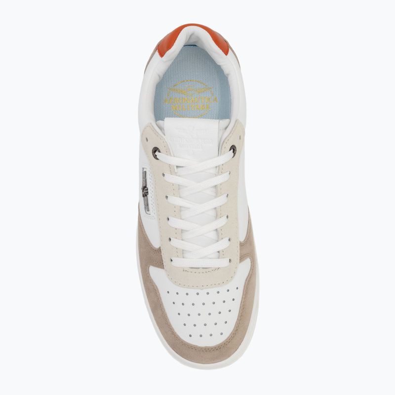 Încălțăminte pentru bărbați Aeronautica Militare 251SC235PL244 off white/beige 5
