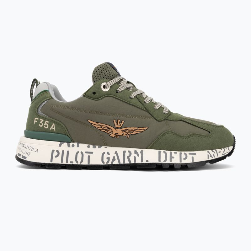 Încălțăminte pentru bărbați Aeronautica Militare 251SC276CT3332 agave green 2