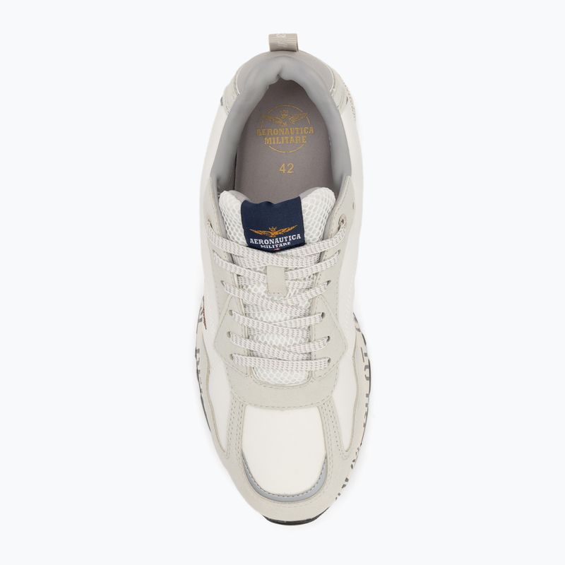 Încălțăminte pentru bărbați Aeronautica Militare 251SC276CT3332 off white 5
