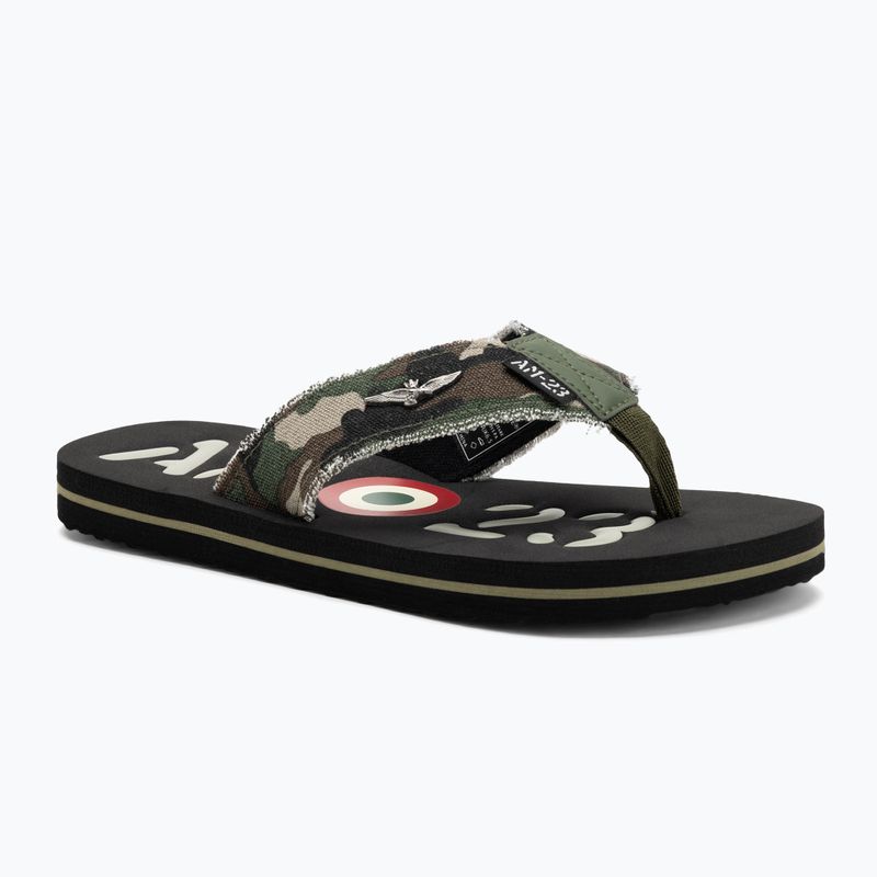 Papuci pentru bărbați Aeronautica Militare 251SC310CT3593 camouflage green
