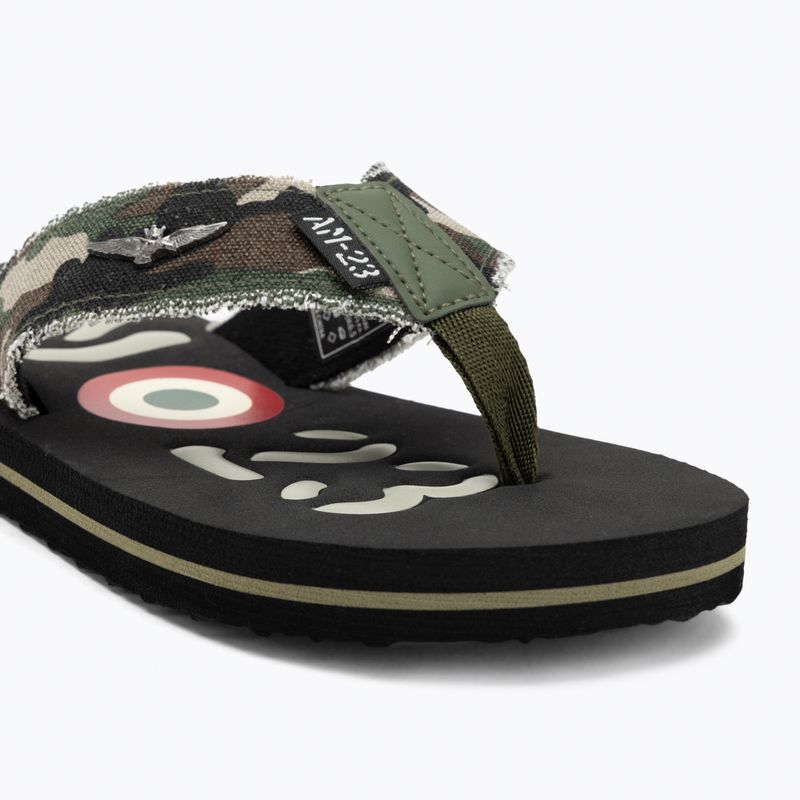 Papuci pentru bărbați Aeronautica Militare 251SC310CT3593 camouflage green 7
