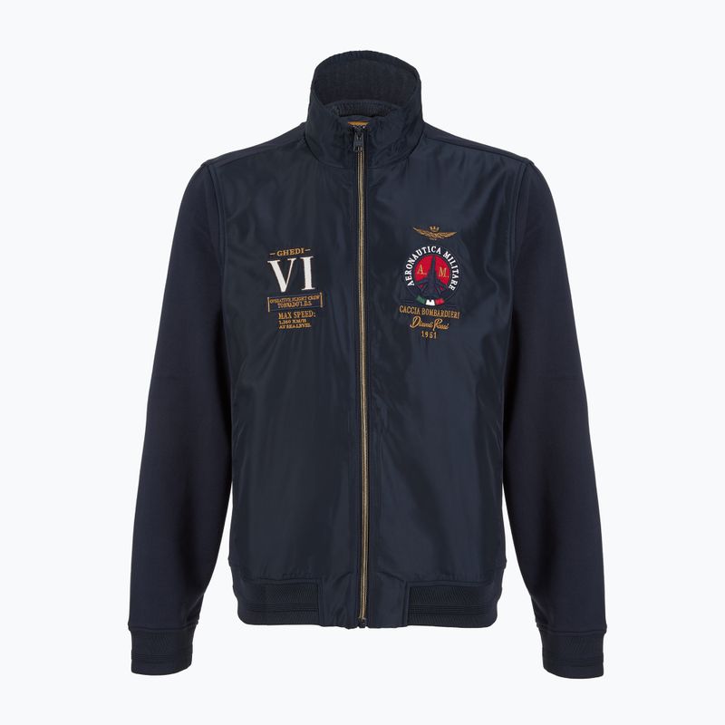 Bluză pentru bărbațiAeronautica Militare 251AF500F459 Cappucio blu navy 7