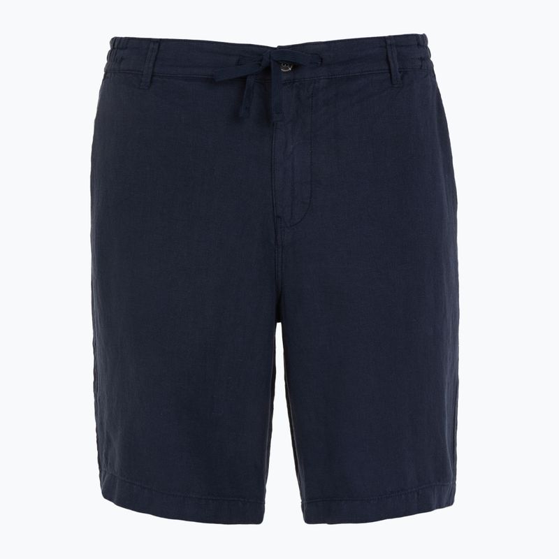 Pantaloni scurți pentru bărbați Aeronautica Militare 251BE253CT3508 blu navy washed