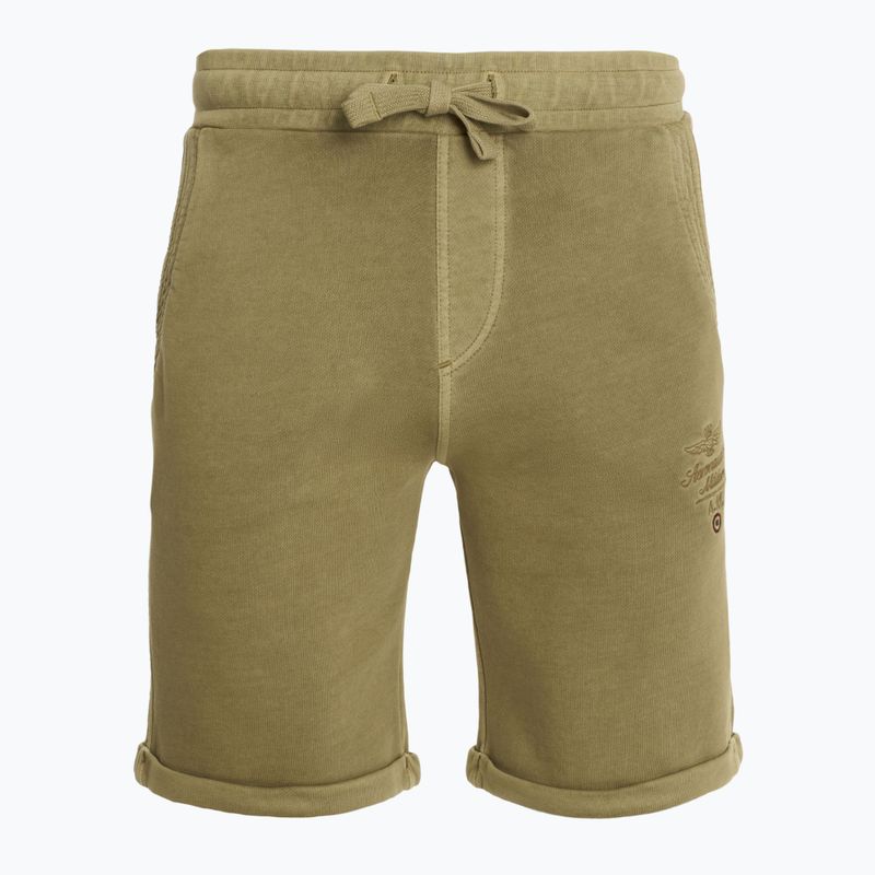 Pantaloni scurți pentru bărbați Aeronautica Militare 251BF016F583 antelope beige washed