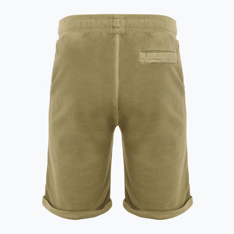 Pantaloni scurți pentru bărbați Aeronautica Militare 251BF016F583 antelope beige washed 2