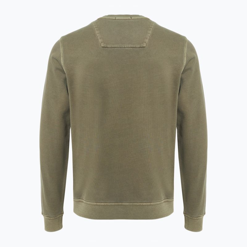 Tricou bărbătesc Aeronautica Militare Girocollo military olive washed 2