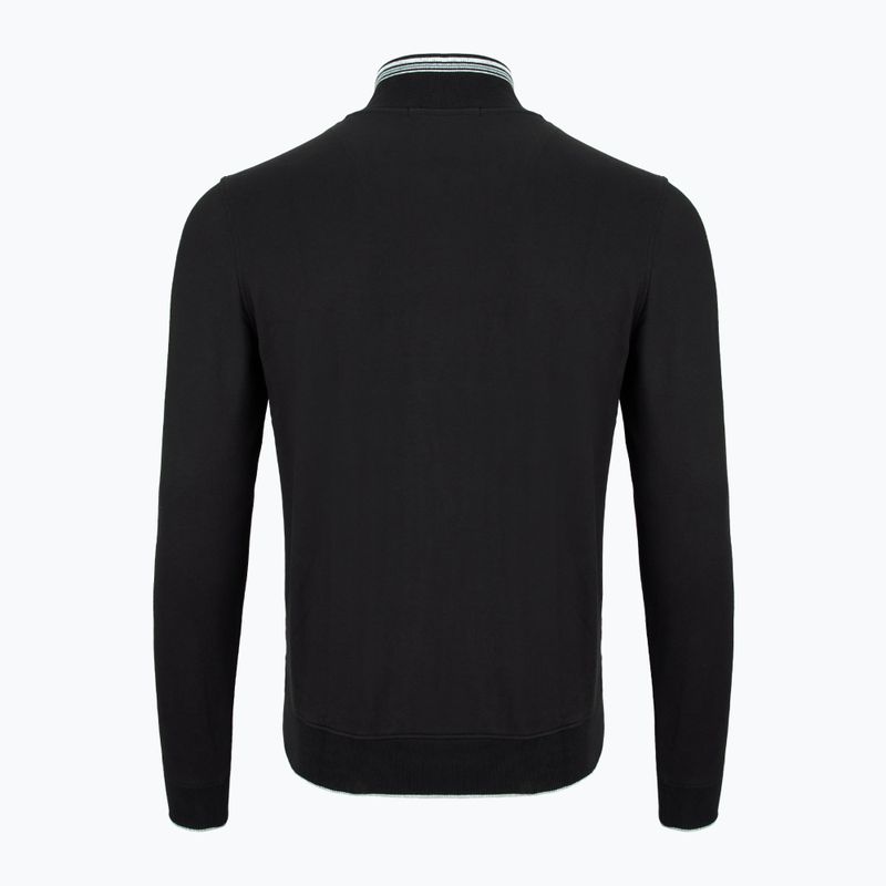 Bluză pentru bărbați Aeronautica Militare Essential jet black 2