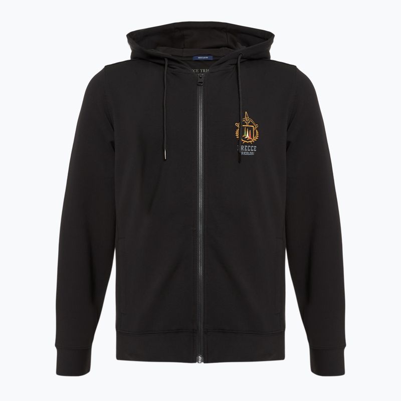 Bărbați Aeronautica Militare Essential Hoody jet negru hanorac