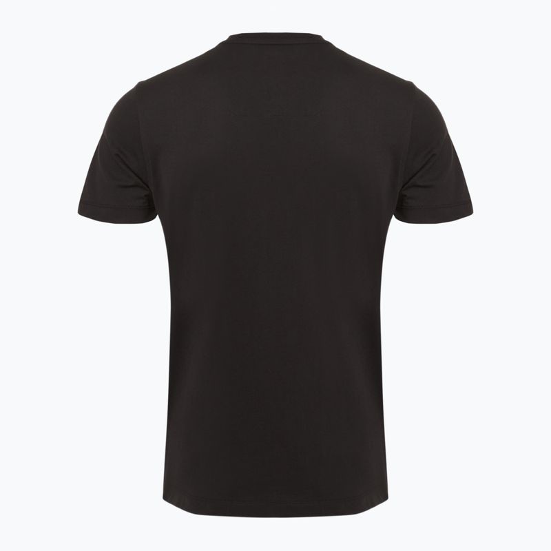 Bărbați Aeronautica Militare Essential jet negru T-shirt 2
