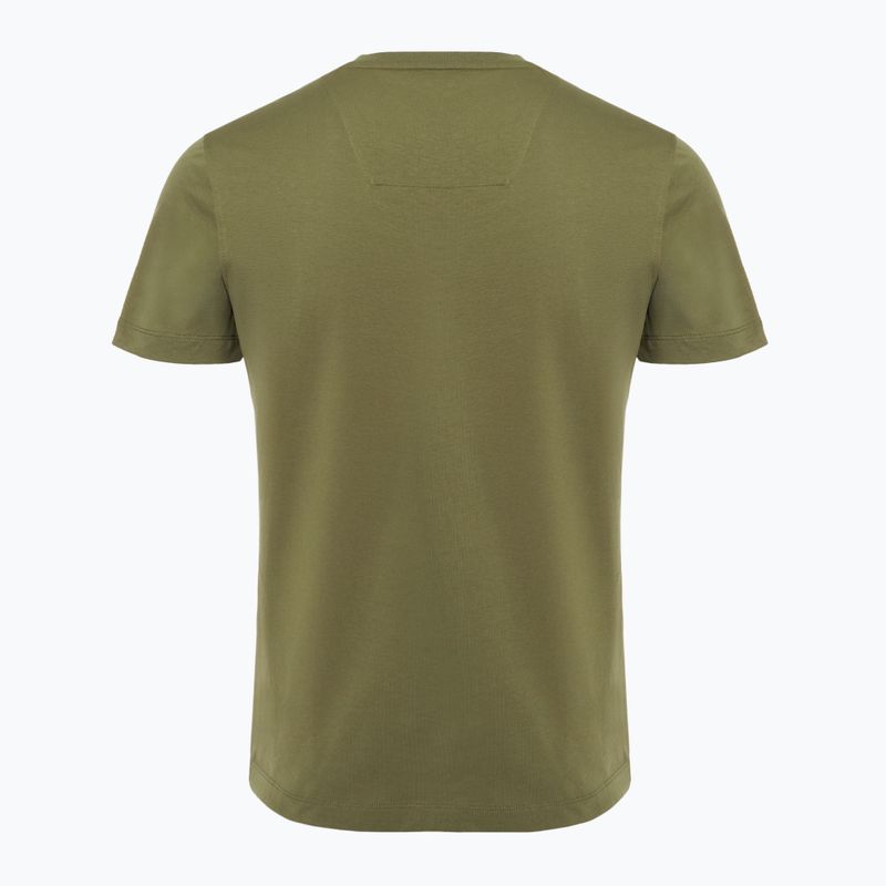 Tricou verde Aeronautica Militare Essential pentru bărbați 2