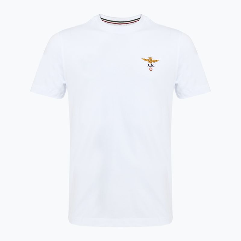 Tricou pentru bărbați Aeronautica Militare Essential off white