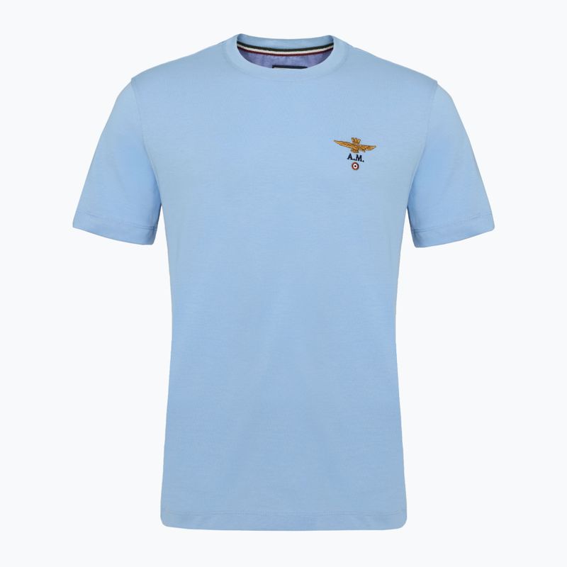 Bărbați Aeronautica Militare Essential albastru gheață T-shirt
