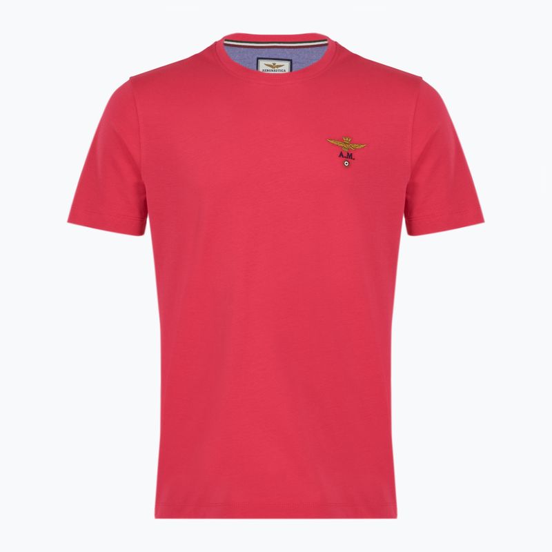 Tricou bărbați Aeronautica Militare Essential magenta
