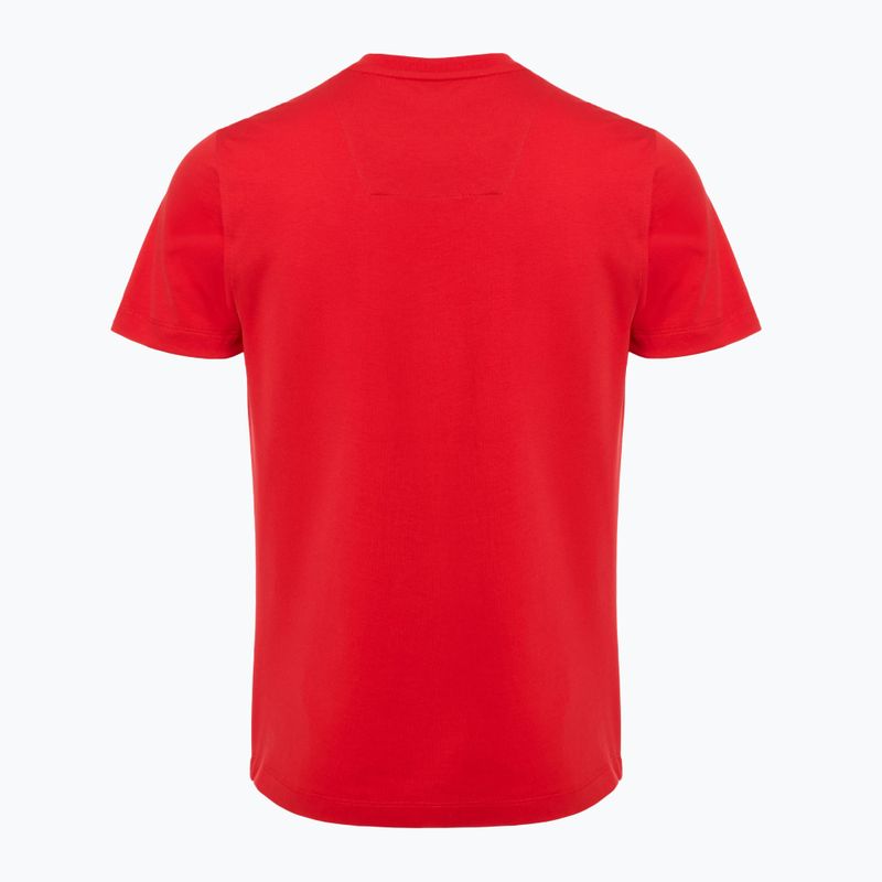 Tricou roșu Aeronautica Militare Essential Tengo pentru bărbați 2