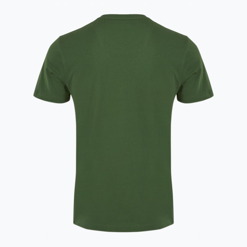 Tricou bărbați Aeronautica Militare Essential verde pădure 2