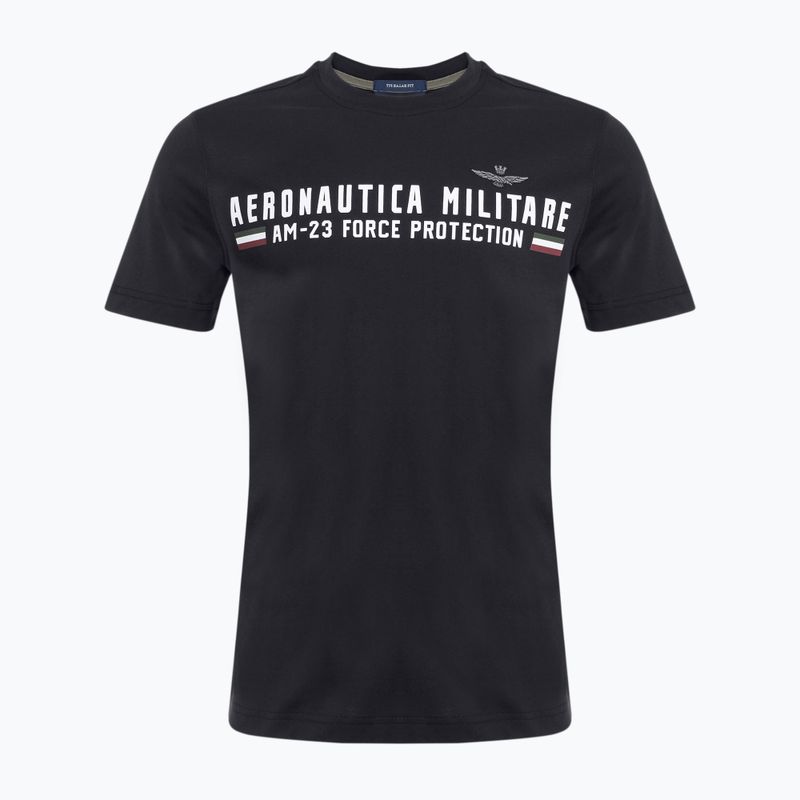 Bărbați Aeronautica Militare Heritage blu navy T-shirt