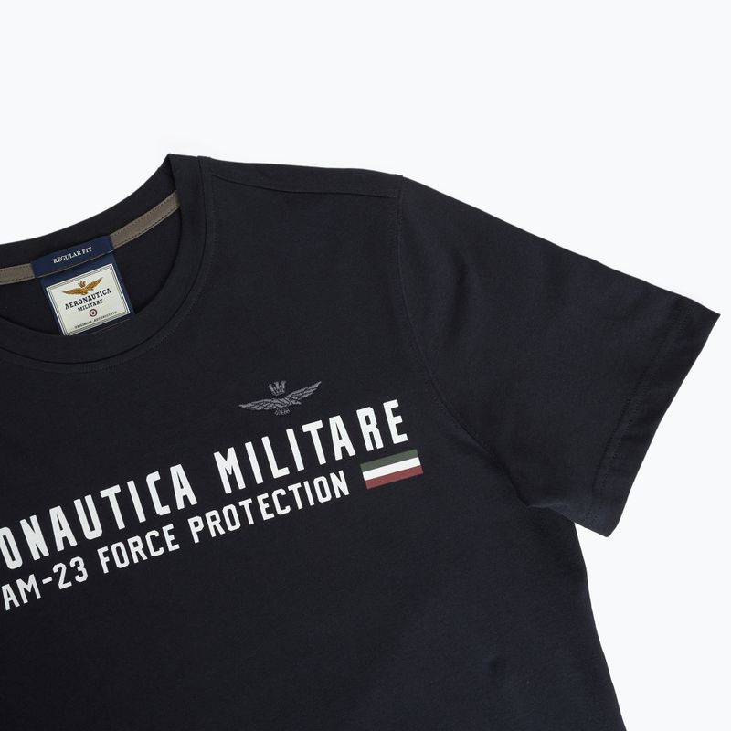 Bărbați Aeronautica Militare Heritage blu navy T-shirt 3