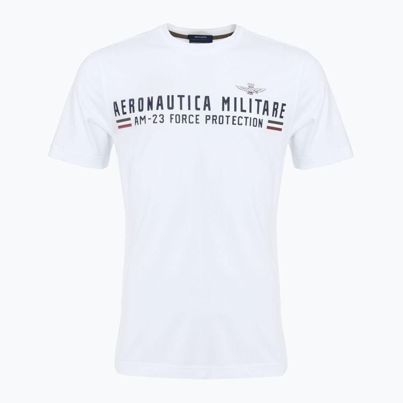 Bărbați Aeronautica Militare Heritage off tricou alb