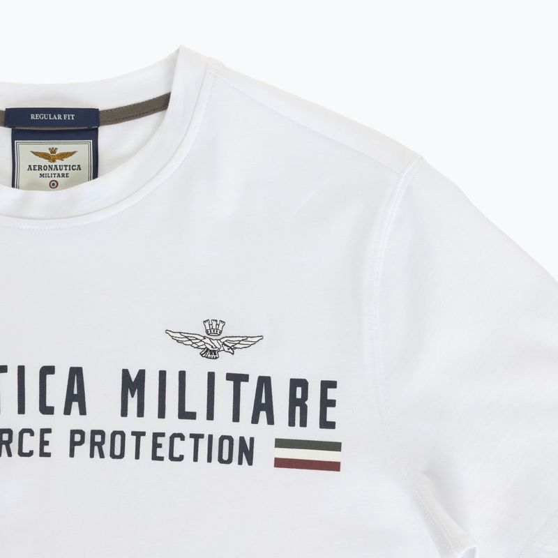 Bărbați Aeronautica Militare Heritage off tricou alb 3