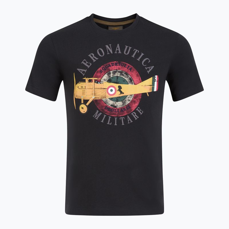 Tricou pentru bărbați Aeronautica Militare Squadriglia degli Assi blu navy