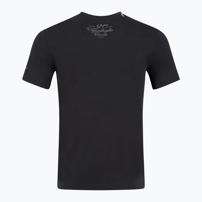 Tricou pentru bărbați Aeronautica Militare Squadriglia degli Assi blu navy 2