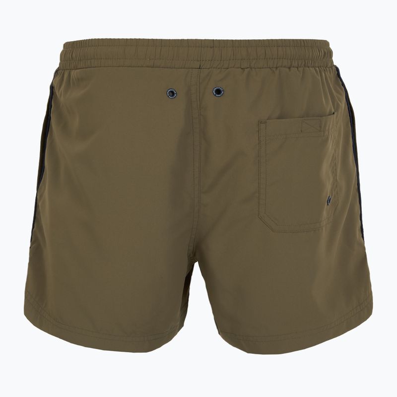 Pantaloni scurți de baie pentru bărbați Aeronautica Militare 251BW223CT2967 olive militar 2