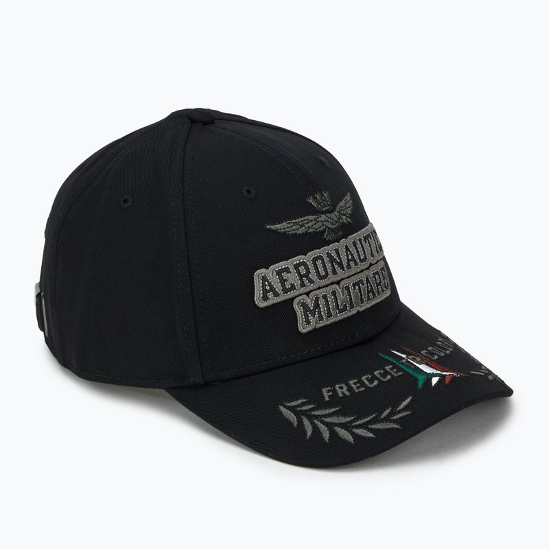Aeronautica Militare șapcă de baseball pentru bărbați 251HA1104CT2261 negru jet